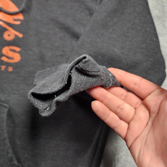 Simms Hoodie Mens 2XL Gray Fishing Products Graphic Pullover Fleece Outdoor - Picture 5 of 10